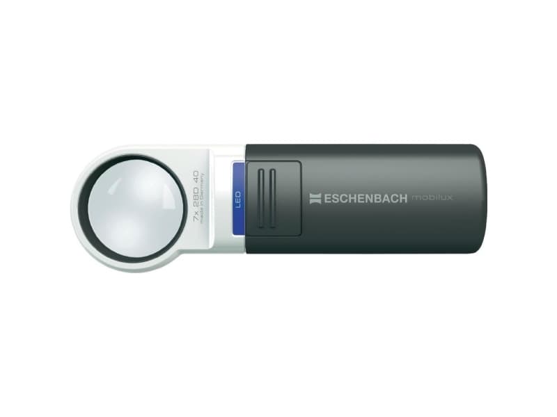 Eschenbach 15112 Håndlup med LED-belysning Forstørrelsesfaktor: 3 x Linsestørrelse: (Ø) 60 mm