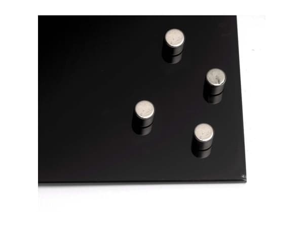 Super Stærke Magneter - cylinder i stål Ø1x1 cm - (4 stk.)