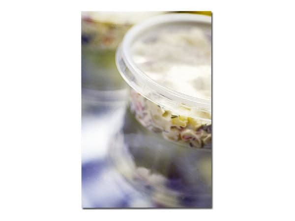 Duni - Matlagringsbeholder - 200 ml - rund - avhendbar (en pakke 50)
