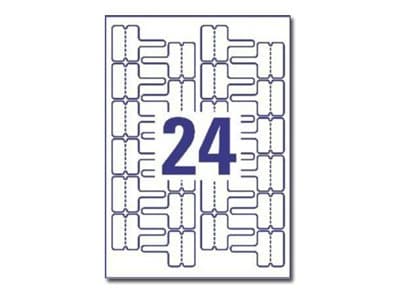 Avery L7950 - Polyester - blank - hvit - 60 x 40 mm 24 etikett(er) (1 ark x 24) filmetiketter