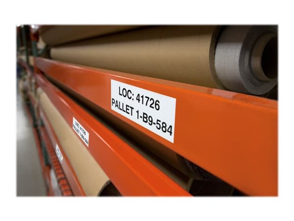 DYMO XTL - Vinyl - svart på vitt - Rulle (5,4 cm x 7,5 m) 1 rulle (rullar) etiketter - för XTL 500