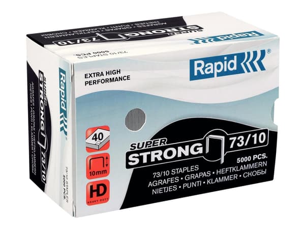 Hæfteklamme Rapid SuperStrong 73/10 - (5000 stk.)