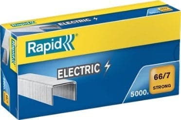 Rapid Strong - Stifter - 66/7 - 7 mm - galvanisert stål - pakke av 5000 - for Classic 90EC