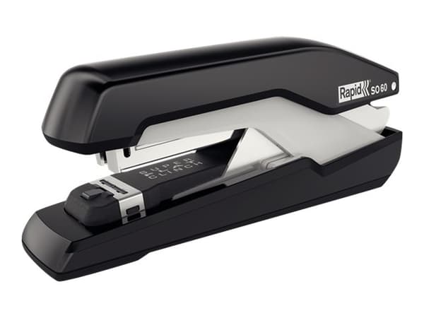 Hæftemaskine Rapid Supreme Omnipress Fullstrip SO60 sort til 60 ark