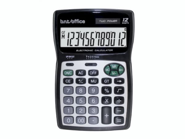 Bordregner bnt/Office 80 12 cifre