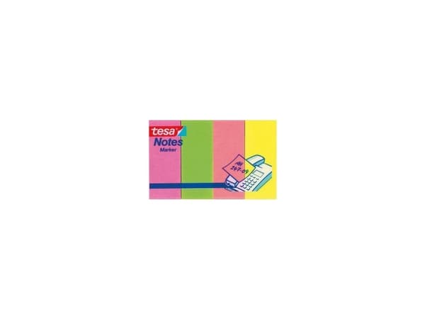 TESA 56691, Rektangel, Flerfarget, 20 mm, 50 mm, 50 ark