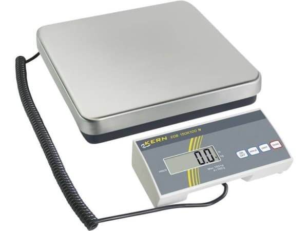 Kern pakkevekts veieområde (maks.) 35 kg lesbarhet 10 g strømdrevet, batteridrevet sølv (EOB 35K10)