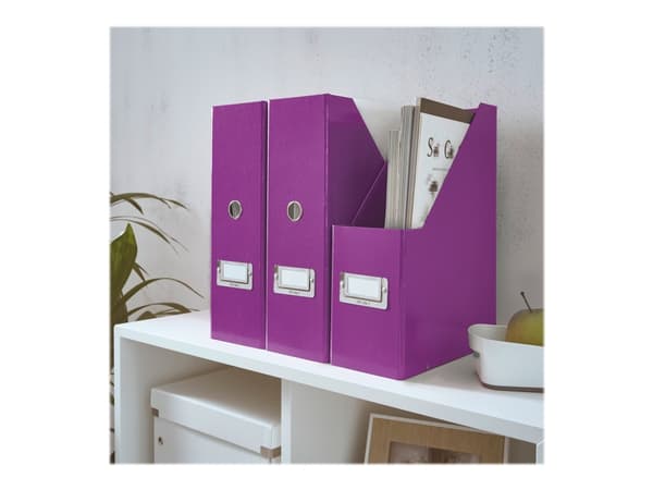 Leitz Click & Store - Bladfil - metallisk purpur