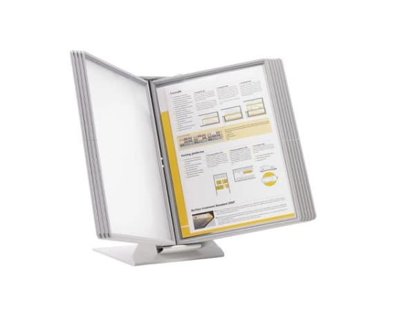 SuperioR Bord Display A4 till 10 Lommer Grå