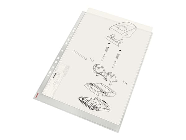 Esselte - Arkbeskytter - for A3 (297 x 420 mm) - blank (en pakke 10)