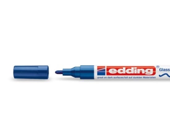 edding 751 paint - Markør - permanent - blå - fargeblekk - 1-2 mm