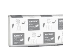 Håndklædeark Katrin Plus One Stop 3-lags 34 cm hvid - (90 ark x 21 pakker)