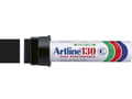 Miniatyrbilde 2 av 5: Marker Artline® 130 sort permanent 30mm firkantet spids (stk.)