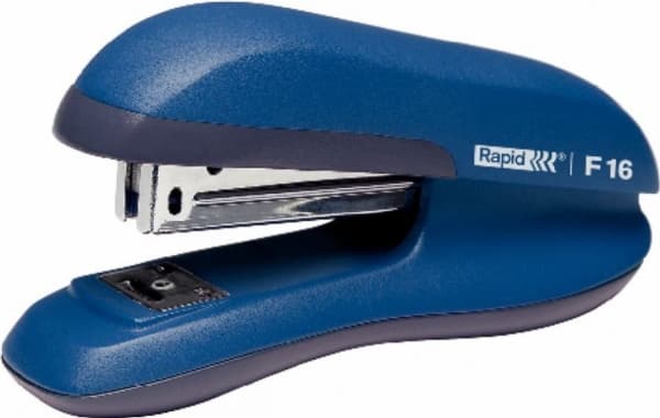Rapid Fashion F16 - Stiftemaskin - 20 ark - 24/6, 26/6 - metall, ABS-plast, termoplastelastomer (TPE) - aqua-blå