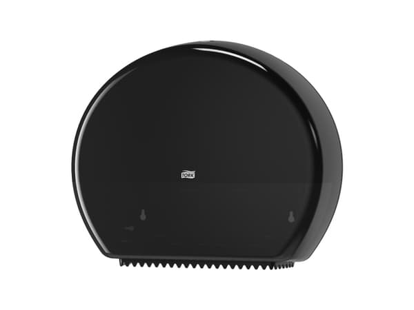 Tork 554008, Toalettpappershållare för reservpapper, Svart, Plast, 437 mm, 133 mm, 360 mm