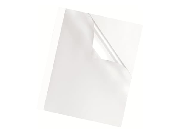 Fellowes - A4 (210 x 297 mm) - 120 ark - 150 mikroner - hvit - 100 stk termobindeperm