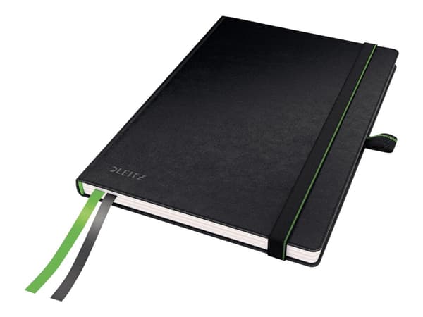 Leitz Complete Notebook, Musta, A5, 80 arkkia, 96 g/m², Neliöpaperi