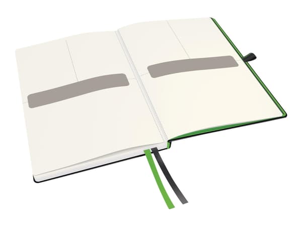 Leitz Complete Notebook, Musta, A5, 80 arkkia, 96 g/m², Neliöpaperi