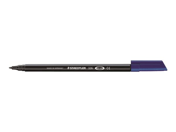 STAEDTLER Noris Club 326 - Fibertuppenn - assorterte farger - vannbasert matfargeblekk - 1 mm (en pakke 10)