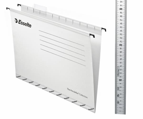 Pendaflex - Hengefil - V-sokkel - for A4 - kapasitet: 150 ark - hvit