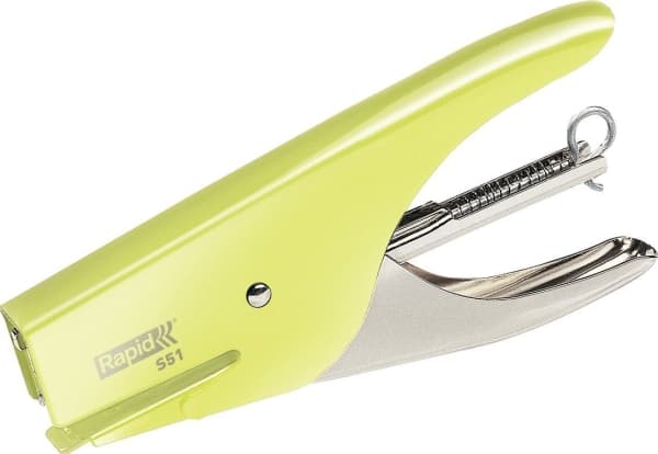 Häftapparat Rapid Retro S51 Mellow Yellow