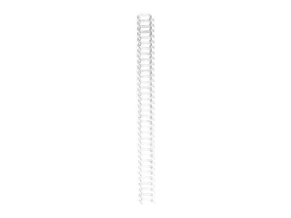Spiraltråd pavo vit 9,5mm låda med 100 st.