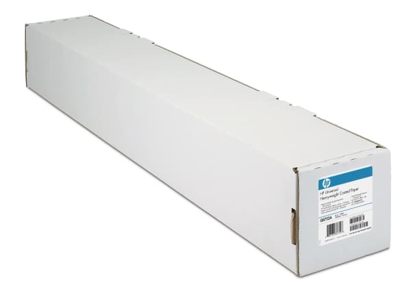 HP - Puukuitupaperi - matta - päällystetty - 4,5 miljoonaa - rulla (91,4 cm x 91,4 m) - 90 g/m² - 24 lb - 1 rulla(t) paperia - DesignJet 45XX, T1100,