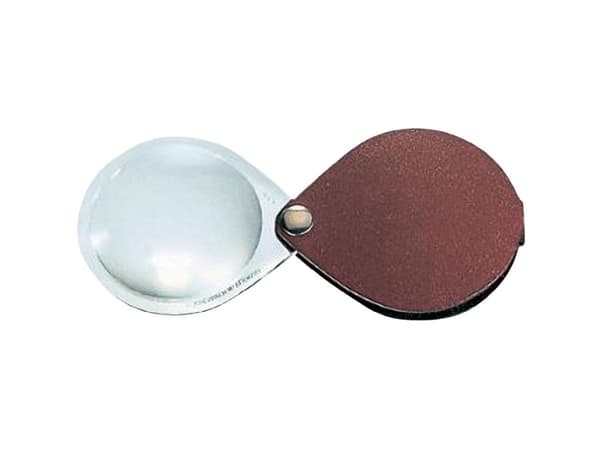 Eschenbach 1740130 Nahka-taittokuppi Suurennuskerroin: 6 x Linssin koko: (Ø) 30 mm Punainen