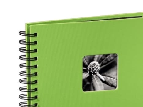 Hama Fine Art Spiral kiwi 24x17 50 black Pages 113676