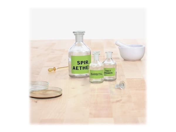 HERMA Special - Papir - matt - permanent selv-adhesiv - lysende grønn - 99.1 x 67.7 mm 160 etikett(er) (20 ark x 8) fluorescerende etiketter