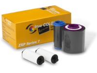 Zebra i Series Top - Helt genomskinlig - 750 stk (1 rulle/rullar filmlaminat - för ZXP Series 7