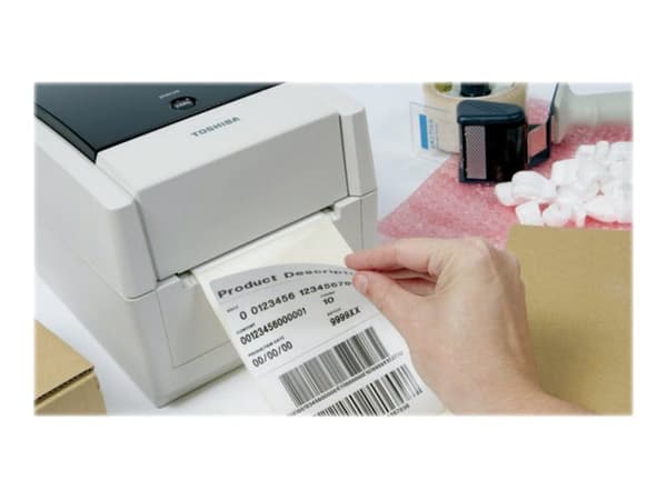 Toshiba TEC B-EV4D-GS14-QM-R - Etikettskriver - direktetermisk - Rull (2,54 - 11,2 cm) - 203 dpi - inntil 127 mm/sek - parallell, USB, LAN, seriell