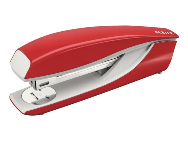 Leitz NeXXt - Stiftemaskin - 40 ark / 4 mm - 24/6, 26/6, 24/8 - plast, metall - rød