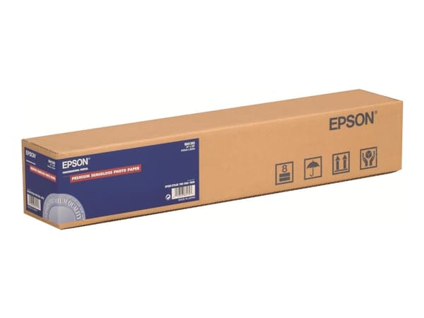 Epson Premium Semigloss Photo Paper - Halvblank - Rull (61 cm x 30,5 m) - 165 g/m² - 1 rull(er) fotopapir - for SureColor SC-P10000, P20000, P7500, P