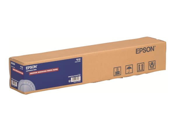 Epson Premium Semigloss Photo Paper - Halvblank - Rull (61 cm x 30,5 m) - 165 g/m² - 1 rull(er) fotopapir - for SureColor SC-P10000, P20000, P7500, P