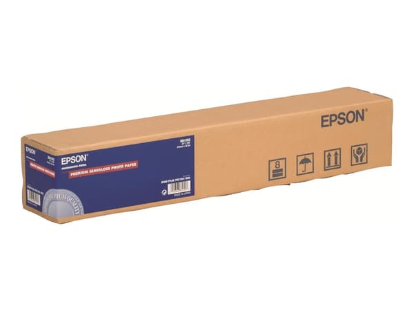 Epson Premium Semigloss Photo Paper - Halvblank - Rull (61 cm x 30,5 m) - 165 g/m² - 1 rull(er) fotopapir - for SureColor SC-P10000, P20000, P7500, P