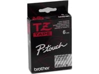 Brother TX211 - Svart på hvitt - Rull (0,6 cm x 15 m) 1 kassett(er) laminert teip - for P-Touch PT-7000, PT-8000, PT-PC