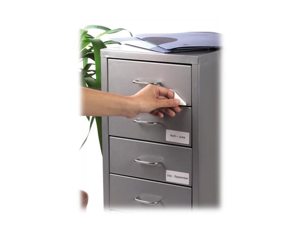 Avery Zweckform L4735REV-25, Valkoinen, Suorakulmio, Irroitettava, Valkoinen läpinäkyvällä, DIN A4, Paperi