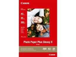 Canon Photo Paper Plus Glossy II PP-201 - Blank - A3 (297 x 420 mm) 20 ark fotopapir - for PIXMA iX4000, iX5000, iX7000, PRO-1, PRO-10, PRO-100, Pro9