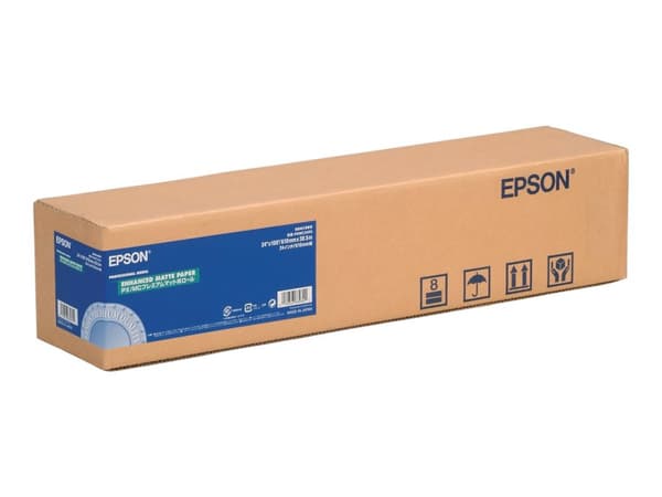 Epson Enhanced Matte - Matt - Rulle A1 (61,0 x 30,5 m) - 189 g/m² - 1 rulle (rullar) papper - för SureColor SC-P10000, P20000, P6000, P7000, P7500, P