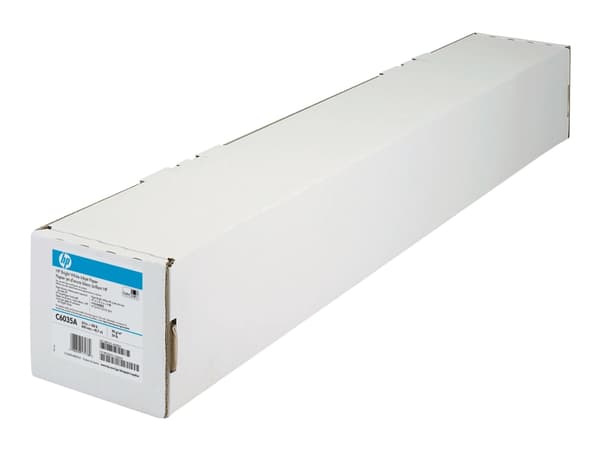 Plotteripaperi HP C6035A Brigth White, 90 g, 24 tuumaa, 610 mm x 45 m