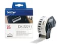 Miniatyrbild 1 av 5: Brother DK-22211 - Hvid - Rulle (2,9 cm x 15,2 m) etiketter - för Brother QL-1050, 1060, 500, 550, 560, 570, 580, 600, 650, 700, 710, 720, 820