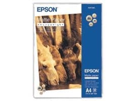 Epson - Matt - A4 (210 x 297 mm) - 167 g/m² - 50 ark papper - för EcoTank ET-2850, 2851, 2856, 4850, L6460; SureColor SC-P700, P900; WorkForce Pro WF