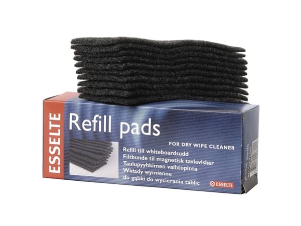 Esselte - Påfyll for whiteboardviskelær (en pakke 10) - for P/N: 500800, 500802, 500803, 500804, 500833, 500835, 500836, 500837, 8500856, 96840