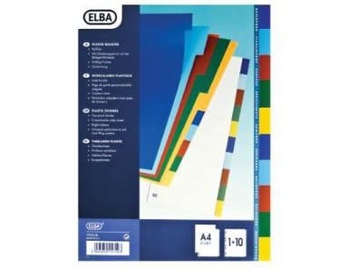 Elba 100209051, Monivärinen, Polypropeeni (PP), A4