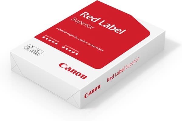 Canon Red Label Superior FSC, Laser-/Mustesuihkutulostus, A4 (210x297 mm), 250 arkkia, 160 g/m², Valkoinen, 196 µm