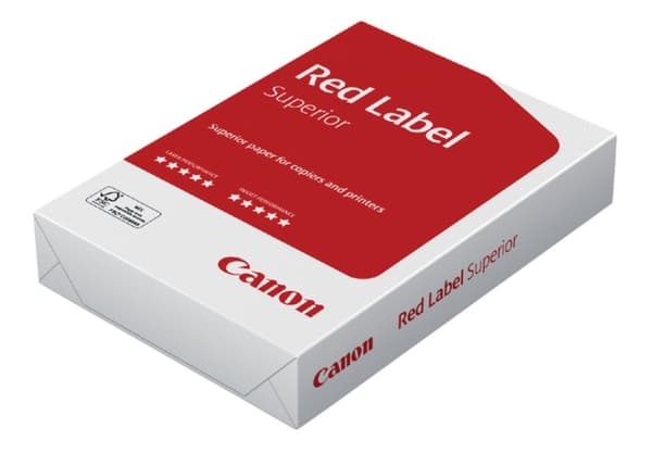 Canon Red Label Superior FSC, Laser-/Mustesuihkutulostus, A4 (210x297 mm), 250 arkkia, 160 g/m², Valkoinen, 196 µm