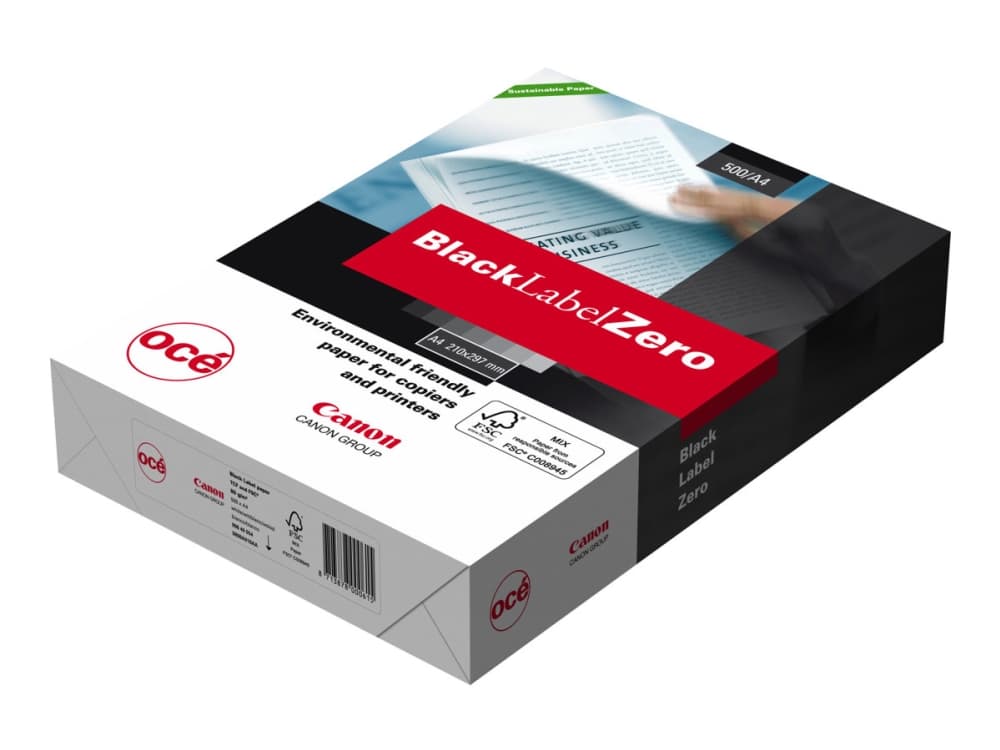 Canon Black Label Zero datapapper A3 (297x420 mm) 500 ark Vit