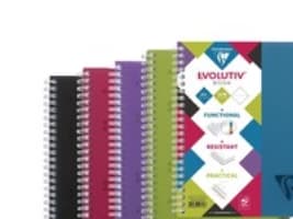 Muistikirja, Clairefontaine Linicolor, Evolutive, A5, viivoitettu, 90 arkkia
