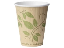 Pappersmugg Duni hot, 24 cl, förpackning med 40 st.